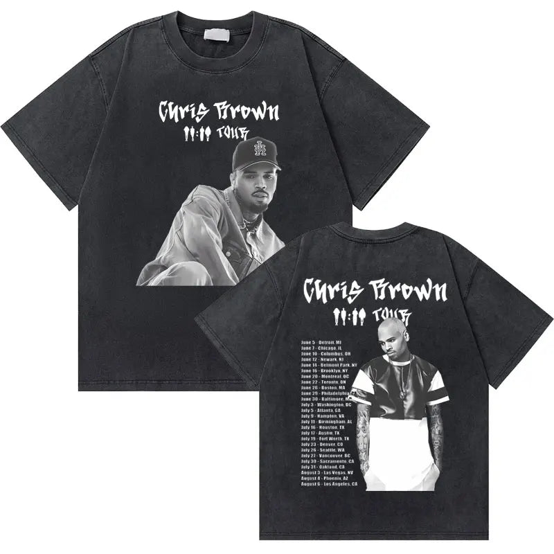 Chris Brown Black T-Shirt