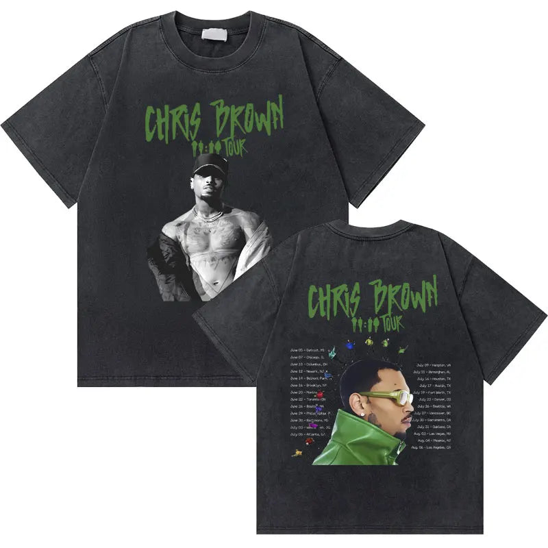 Chris Brown Black T-Shirt