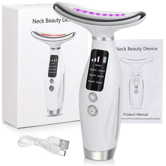 Neck & face beauty device - Anti wrinkle massager